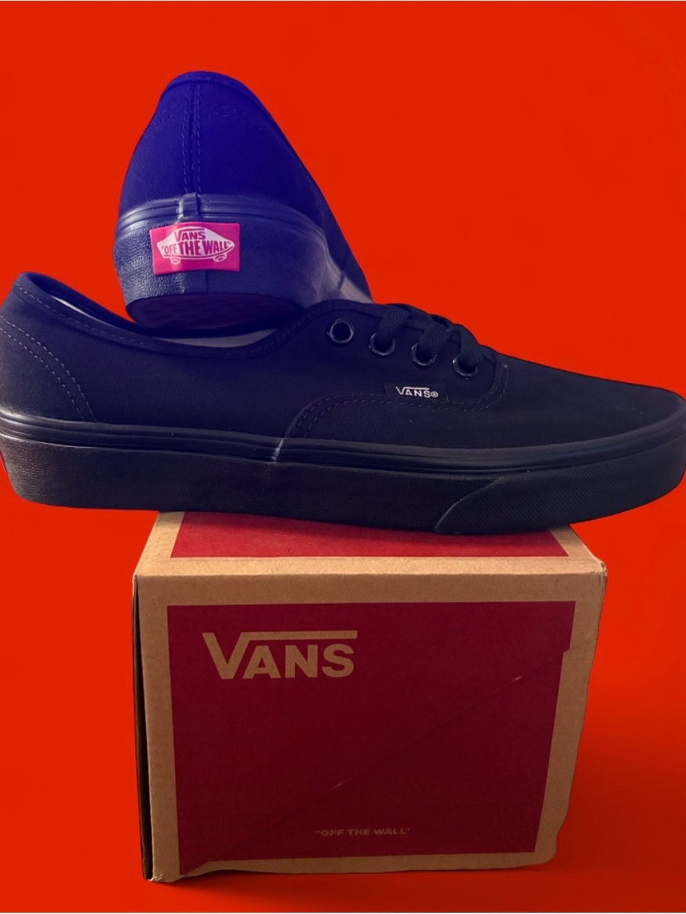 Vans Women's Classic Authentic Sneakers - Black